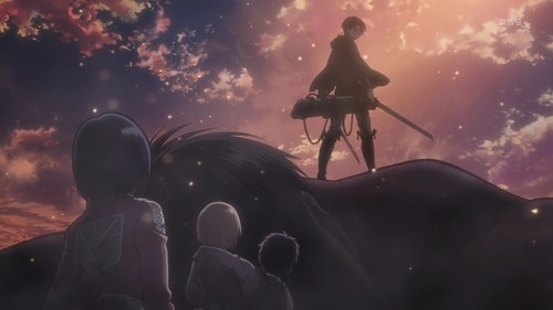 the-black-blood-alchemist:  Ok I just wanna talk about how beautiful Attack on Titan’s artwork is  I mean look at that  the sky’s so pretty and the scenery  you can see the waves in the water and the texture of the trees  and you can see all the details