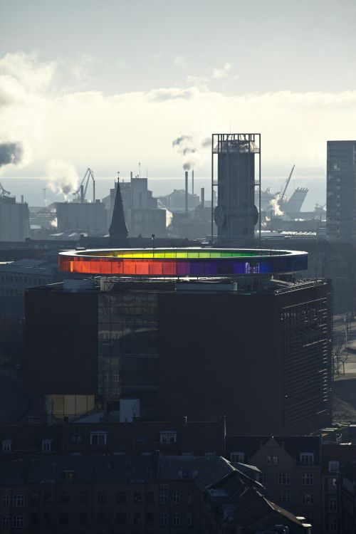 Ólafur Elíasson (Danish-Icelandic, b. 1967, Copenhagen, Denmark) - Your Rainbow Panorama is a perman