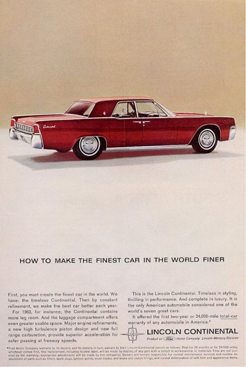 suicideslabs:  More 61 - 69 Lincoln Continentals