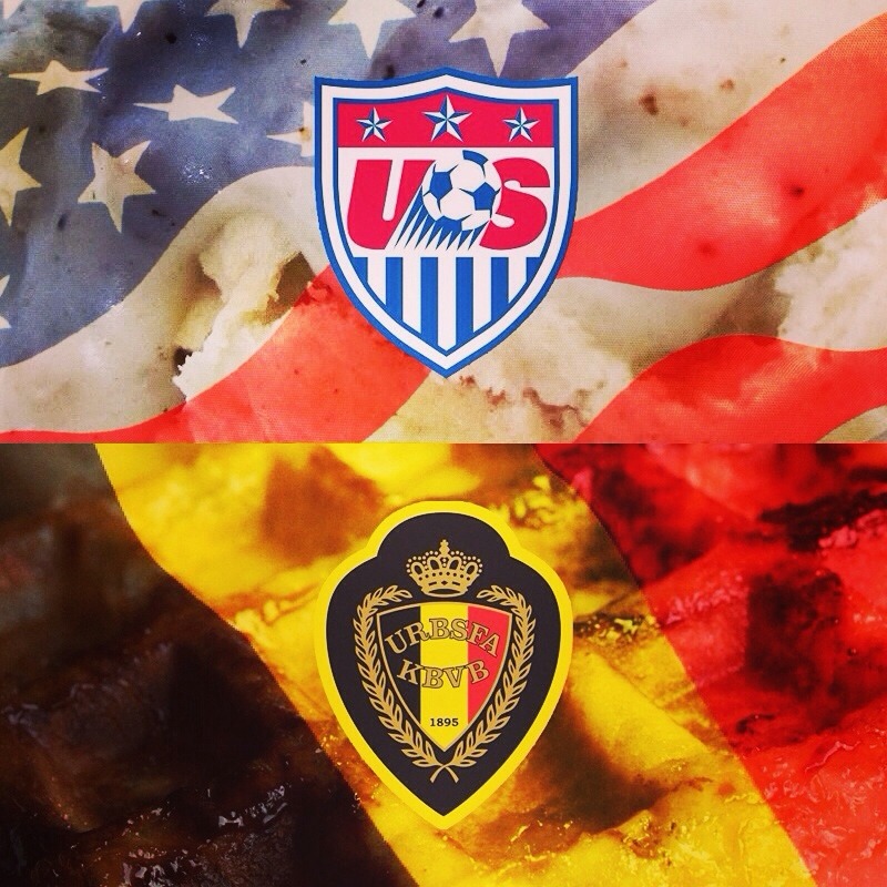 USA vs. Belgium. Biscuits &amp; gravy vs. waffles. It&rsquo;s the Battle