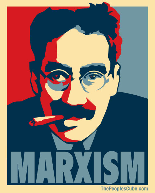 themaninthegreenshirt:“The world would not be in such a snarl, had Marx been Groucho instead o