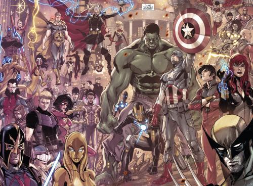 why-i-love-comics:  Avengers World #14 (2014)  written by Nick Spencerart by Marco Checchetto & Andres Mossa 