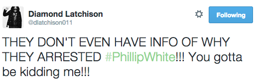 revolutionarykoolaid:Every 28 Hours (4/1/2015): Phillip White has become the 290th