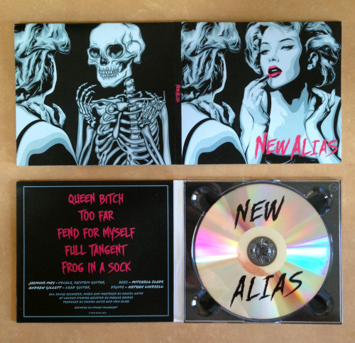 Recently designed and illustrated the album artwork for Sydney band New Alias’ debut EP. You c