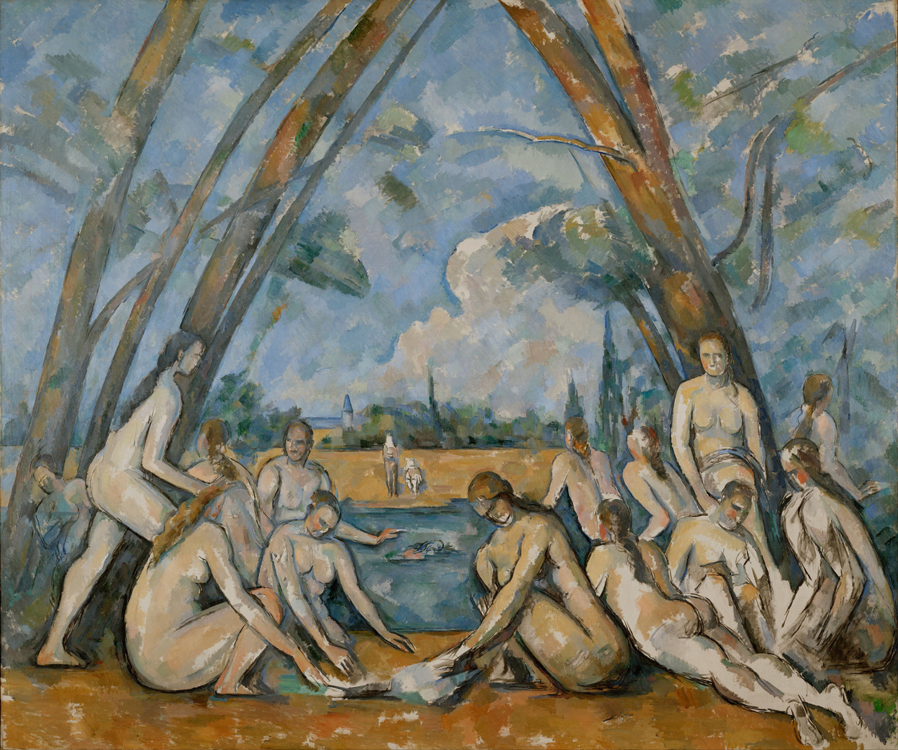 El Cuadro del Día — Paul Cézanne - “Las grandes bañistas” (1900-1906,...