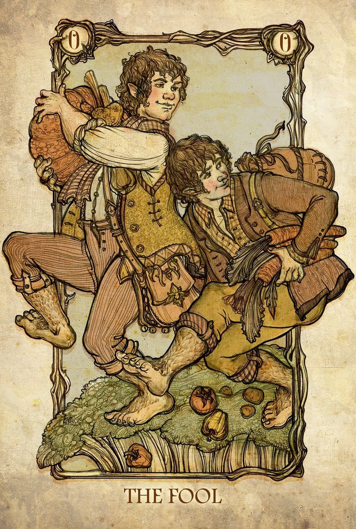 gallifrey-feels:  mae-govannen:  LOTR Tarot: by ~sceithailm  Can I just point out