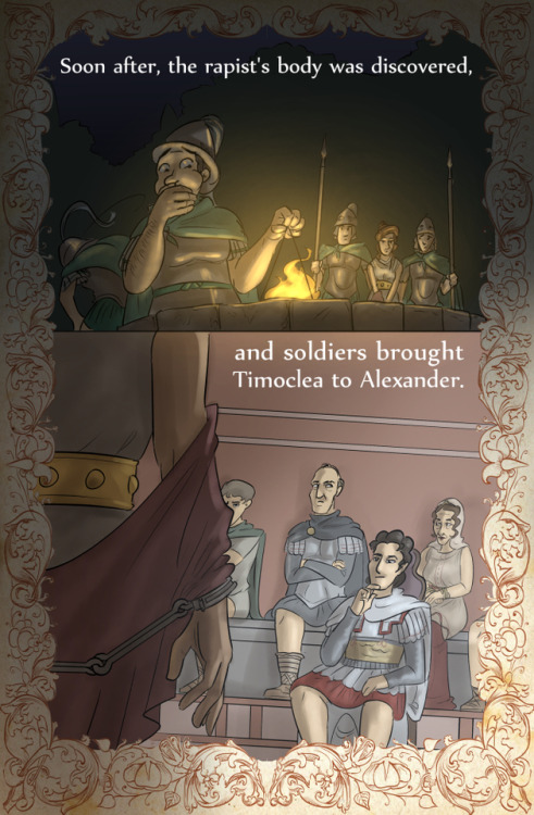 Sex rejectedprincesses:   Timoclea (4th century pictures