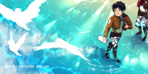 gracejo413:  oops my hand slipped  idk why but I keep thinking Armin is going to get killed off and aeugh why do I do this to myself 
