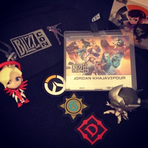 help, @chillyyp transformed me into a nerd! #blizzcon #overwatch #thisweekend! #blizzcongoodiebag #s