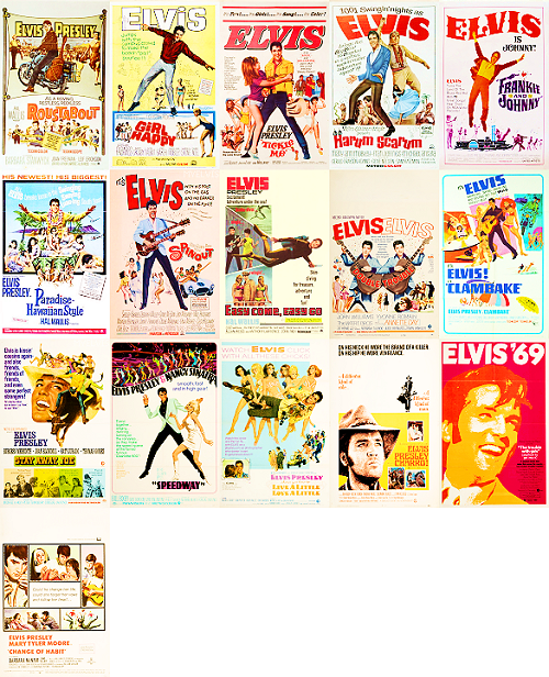myelvis:  Elvis Presley movie posters, 1956—1969. 