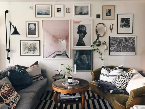 thenordroom:    Art-filled Scandinavian home adult photos