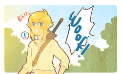 frantabulosa:  He loves you Link! He just