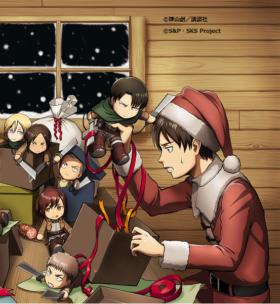  Full image of Eren&rsquo;s &ldquo;Winter Wear for Christmas Eve&rdquo;