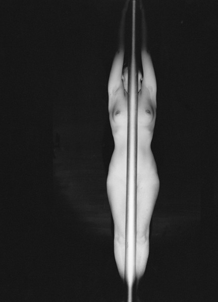 hauntedbystorytelling: Max Dupain :: Nude with Pole 1930′s / src: State Library of New South Wales m