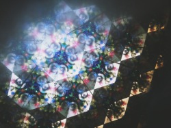 wethinkwedream:  My mom found our old kaleidoscope so I held it up to the window and snapped some pictures and I’m in love 