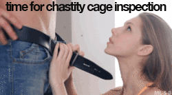 bongarcon1971: limpsissyclitknight6:  Sweet chasity teasing agony.  À tous les jours