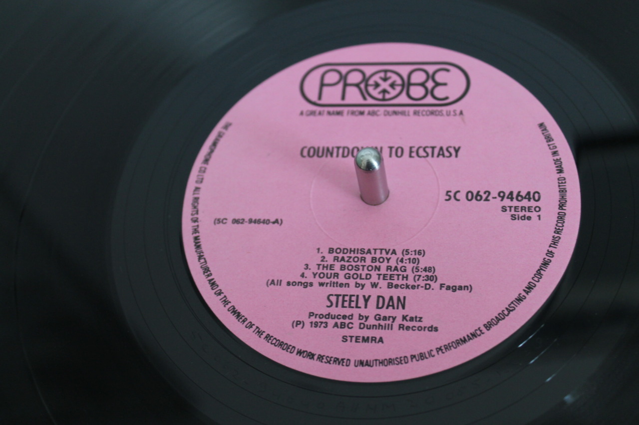 hpvinyl:  Steely Dan, Countdown to ecstasy original US pressing on Probe 