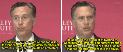 cocochampange:  floozys:  micdotcom:  Watch: When Mitt Romney makes the same points as John Oliver, you know shit’s gone south.   this is ‘the villain helps the heroes take down a more evil villain’ trope come to life   *looks outside to see if