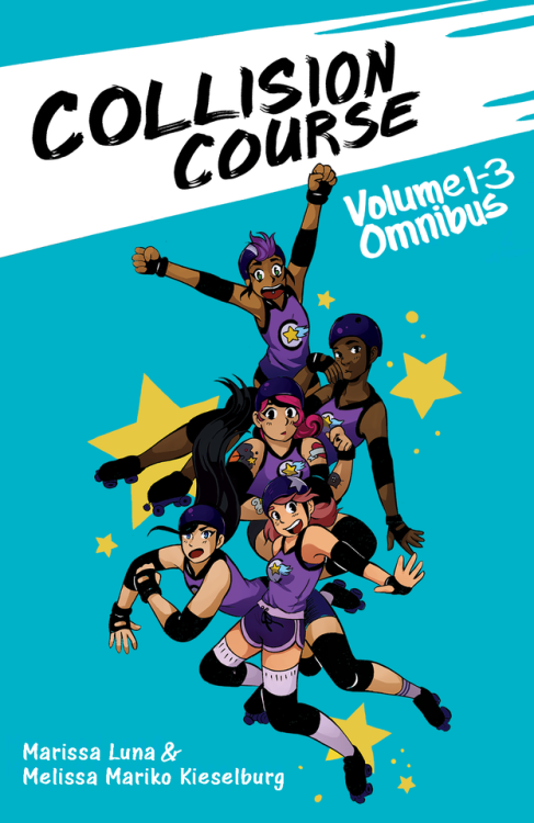 collision-course-comic: College freshman Abby has joined her local roller derby team! Can she accomp