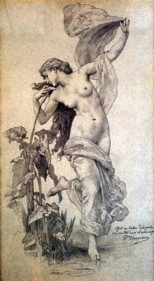 stanleygemmell:    William-Adolphe Bouguereau -   L'Aurore  