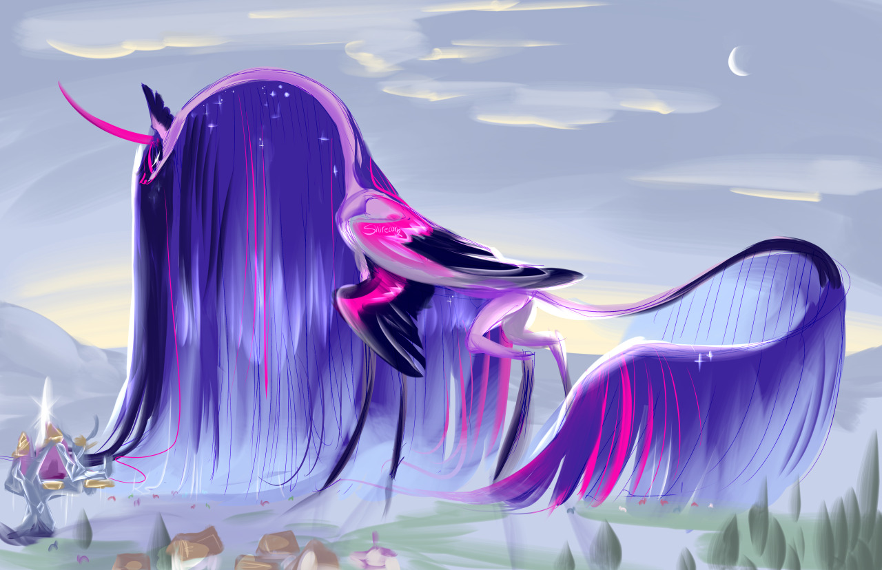 Good drawings of bad horses — The chosen one of The Sun itself Twilight  Sparkle