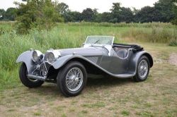 specialcar:  1938 Jaguar SS100 2.5 ltr.