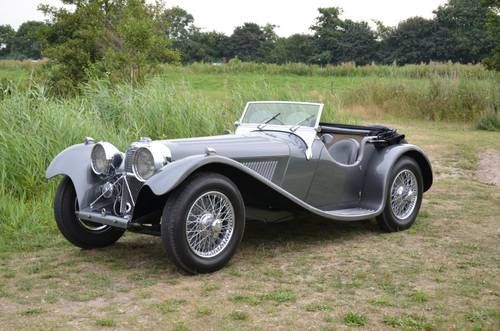 XXX specialcar:  1938 Jaguar SS100 2.5 ltr. photo