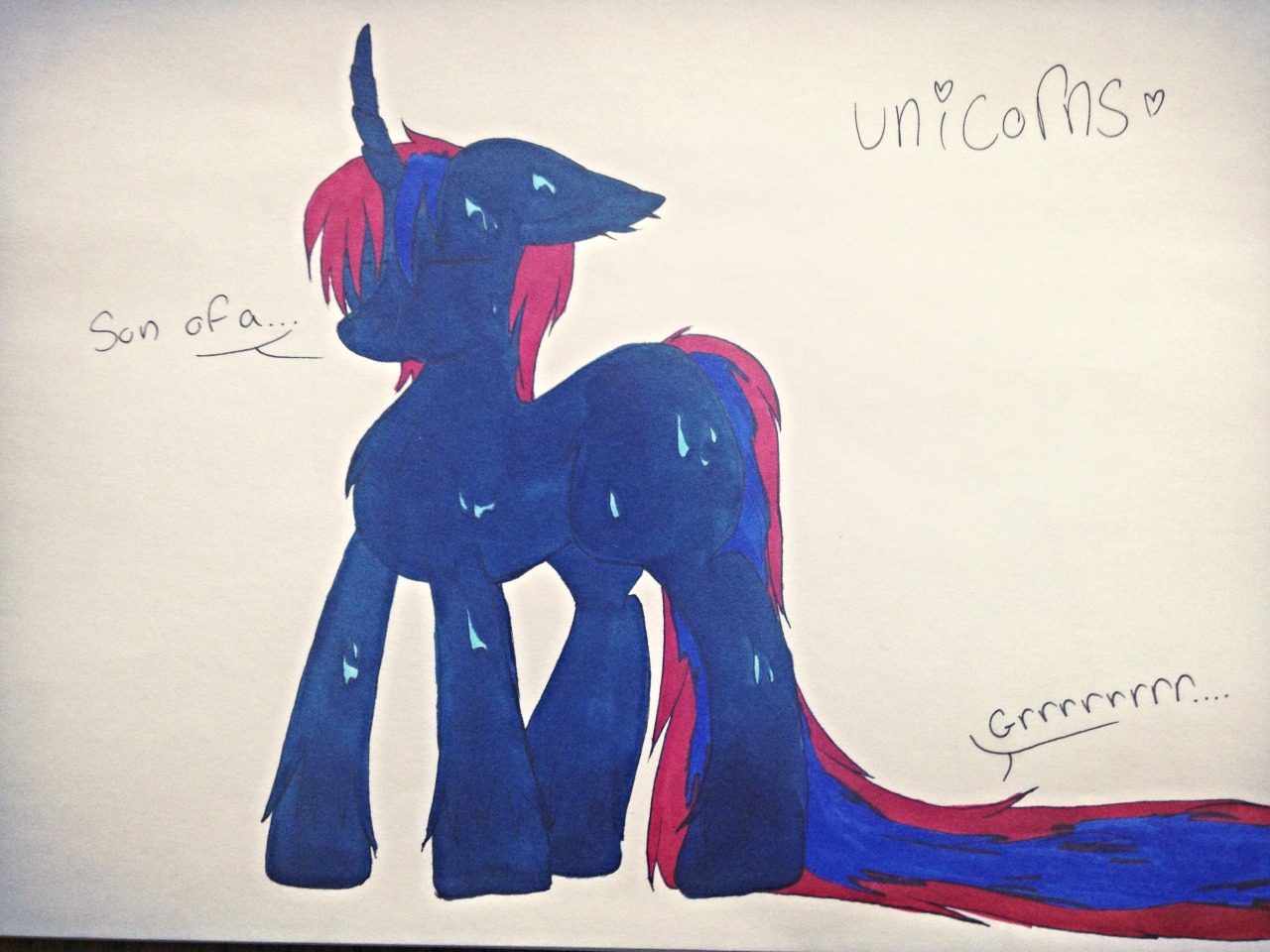 asklickylick:  Um..UG? Your tail is growling…  Eewwwwwww eeewww eewwie eeeeewwww