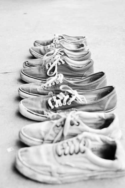 Washed out Vans