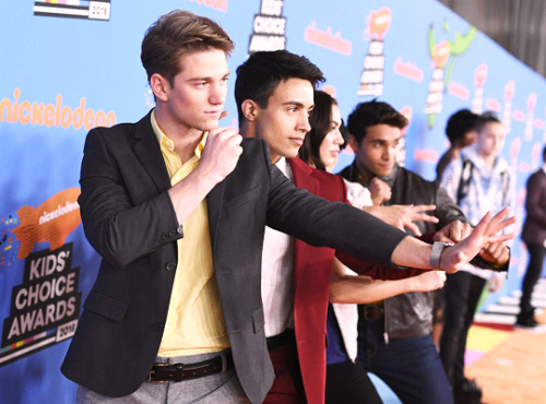 Nico Greetham, William Shewfelt, Chrysti Ane, Peter Adrian Sudarso, and Jordi Webber attend Nickelod