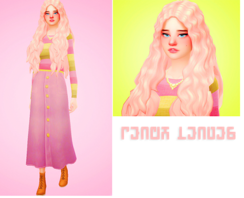 dreambrite: ““ Peach Leaves - A Lookbook 🍑 hair // top // skirt ” ” okay so first of all, i love peaches and everything about them, so this week’s #modelmonday by @dreambrite was pretty automatic for me. second, i love the simplicity of this look...