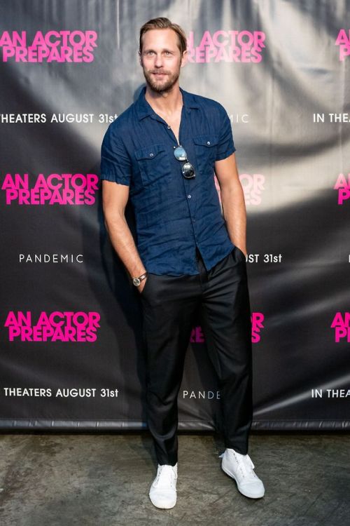 alexanderskarsgarded: Alexander Skarsgard at the premiere of “An Actor Prepares” on 8/29