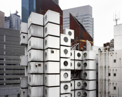 likeafieldmouse:  Noritaka Minami - 1972 (2011) Project description: &ldquo;In the city of Tokyo, a building stands as an anachronism in relation to the surrounding urban landscape. The building in question is the Nakagin Capsule Tower designed by Kisho