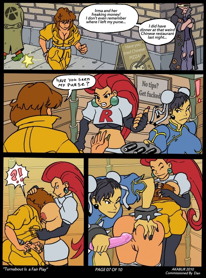 toonsforall:  Turnabout is a fair play By akabur Follow and like for more