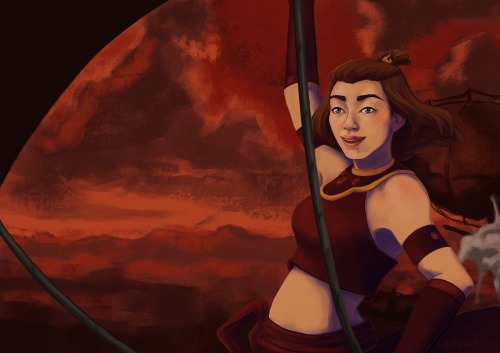 A little screencap redraw study of my all time favorite AtLA character, Suki!