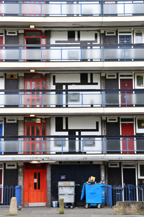 Red and Blue-  Deptford housing