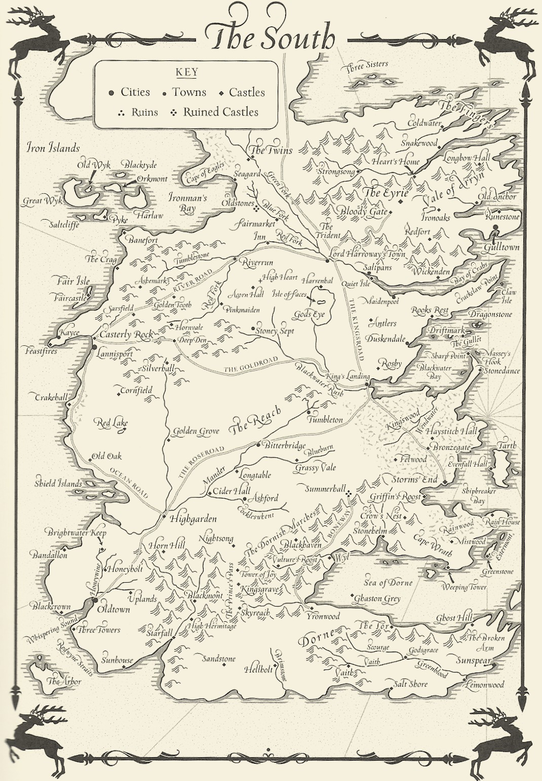 commanderweeb:  A Song of Ice and Fire; Westeros and other lands. 