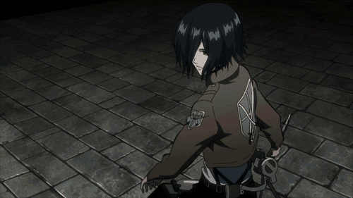 Humanity Is Caged Animegalore101 Mikasa Ackerman Attack On Titan