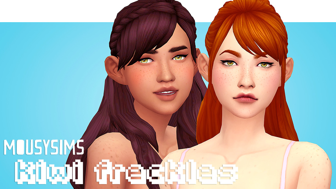 sims 4 maxis match freckles
