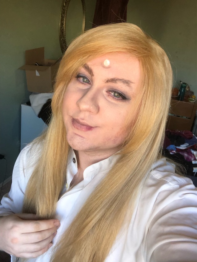 Did a makeup test for Zenos Yae Galvus from Final Fantasy XIV Online and frankly I think it came out pretty good.