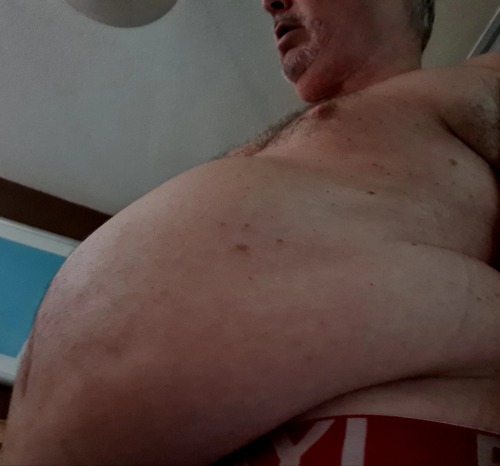 Overhanging Fat Gut ...and I Tag Against The Haters Lol