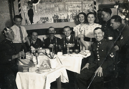 vonholeczek:Birthday celebration of stationmaster from Czechoslovak railways, Eastern Slovakia. On p