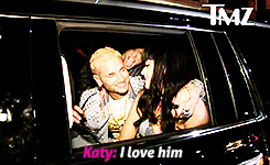 hello-katy:   Katy Perry and Riff Raff leaving the VMAs. 