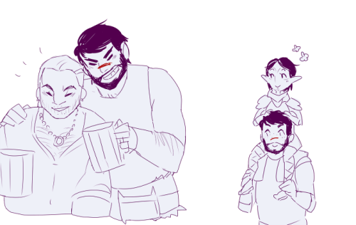 lyndraws: i hc hawke as a big affectionate bear