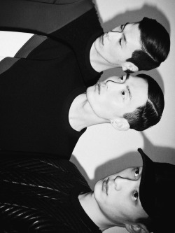 KIM WON, NOMA HAN &amp; PAPI SUNGJIN | NEIL BARRETT FW 2013 