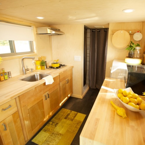 small-homes:200sf Offgrid Tiny House: Vince and Sam live an active lifestyle, and when they decided 