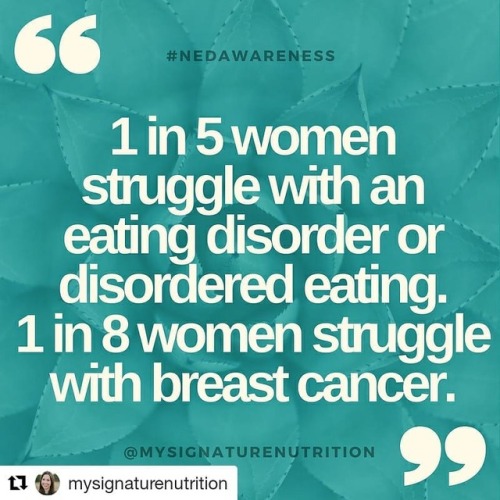 #Repost @mysignaturenutrition (@get_repost)・・・Can we talk about how common eating disorders are for 
