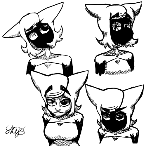 Drawings Of Mine And @emily-fox-the-artist Horrors.