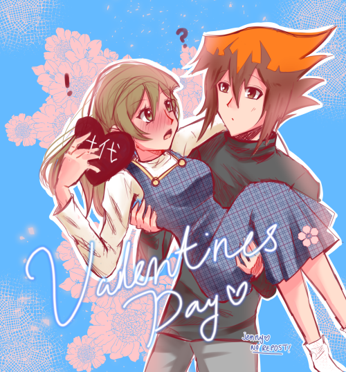 cute juasu things i drew for valentines day this year ♡♡♡