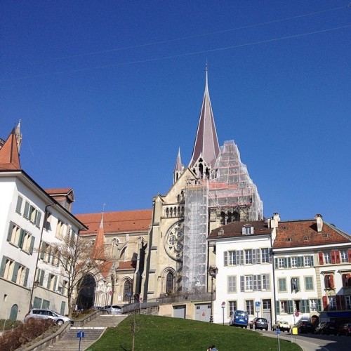 Cathédrale de #Lausanne #swiss #church (στην τοποθεσία Cathédrale de Lausanne)
